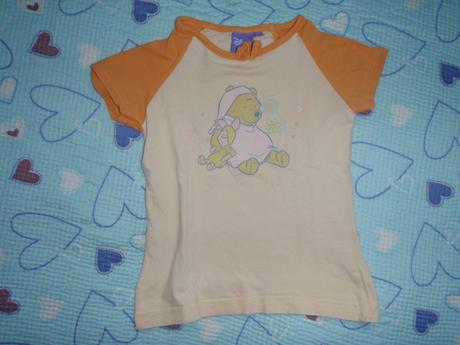 Tričko zn. disney s medvídkem pooh a prasátkem, disney,104