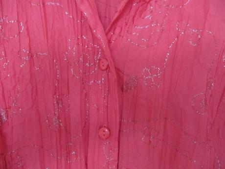 Halenka/košile, červenorůžová, vel.36/38, s