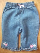 Rifle - džíny s kytičkami, adams,62
