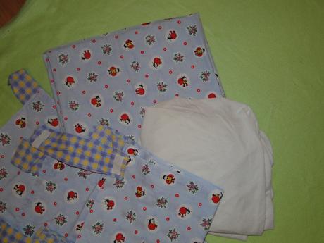 5ks - závěs 3ks, povlak na deku, prostěradlo, šířka (cm): 80,délka (cm): 120