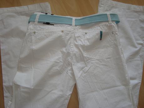 Bile kalhoty, kenvelo,m