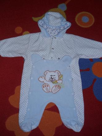 Jarni kombinezka pro chlapečka zelena zdarma 0-3m, 62