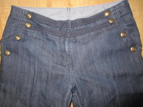 Luxus 7/8 džíny v námořnickém stylu, next,152