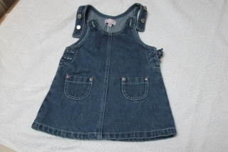 Džínová šatová sukýnka zn. kimbaloo, 68