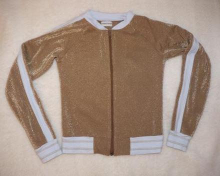 Zlata lurexova bundicka zn. melrose, 164