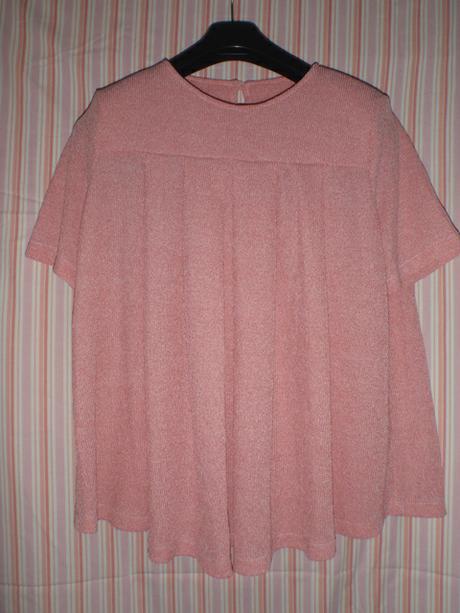 Meruňková těhu halenka/ svetřík, salon r. loučková, l