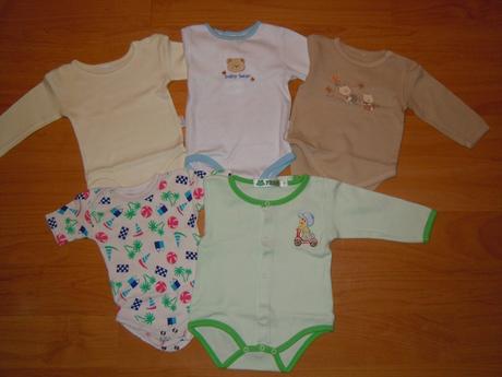 Balík oblečení - vel.62,68, 50–62