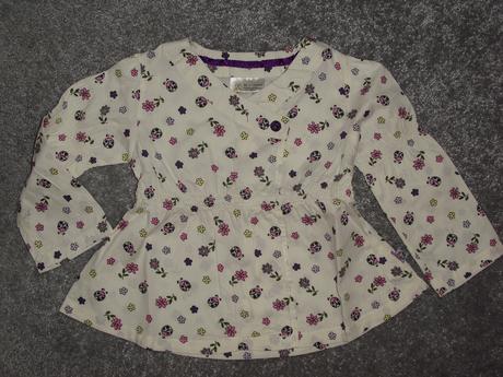 Tunika, tričko s dlouhým rukávem, kik,80