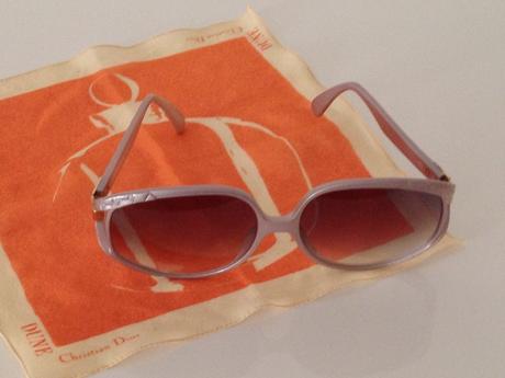 Oversize slunecny bryle christian dior+satek, dior