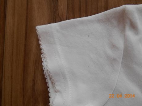 Bílé tričko, h&m,80