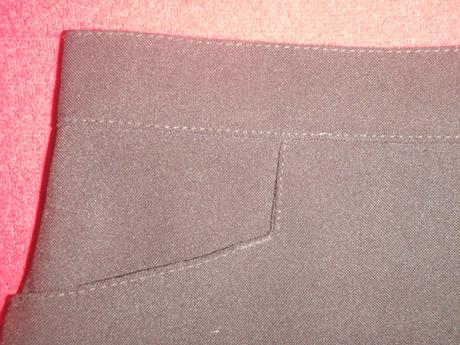 Hnědá elegantní sukně, xs