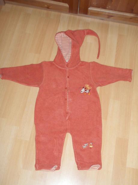 Kombinéza s fešnou kapucí, vel. 74 - praha , 74