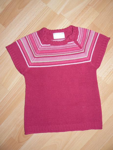 Svetřík - pletená tunika, 86