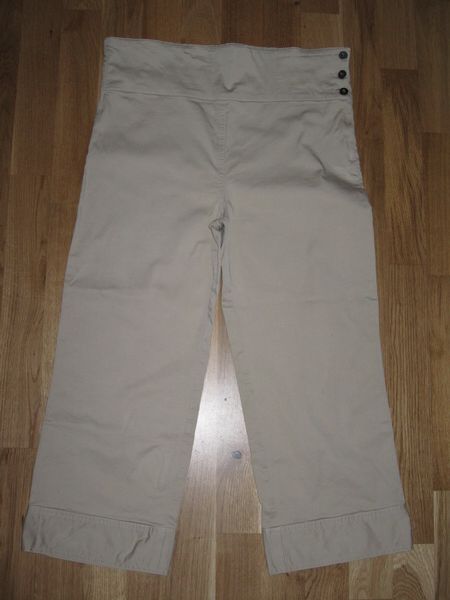 Těhotenské 3/4 kalhoty  ve. 38, 38