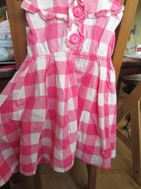 Peckovní károvaná tunika, halenka,, new look,140