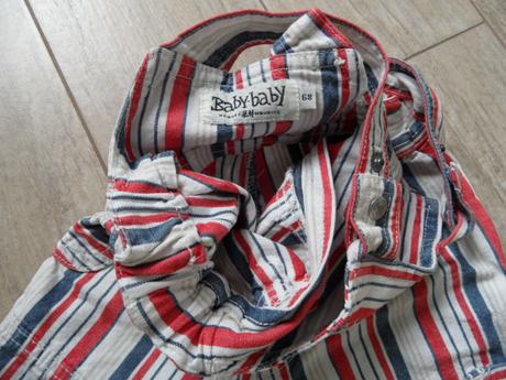 Kalhoty - tříčtvrťáky, h&m,74