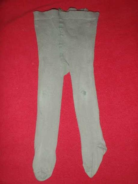 Punčošky zelené - khaki, 68