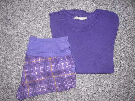 Jednoduché fialové tričko, marks & spencer,s