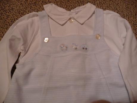 Sametové dupačky s tričkem, 68