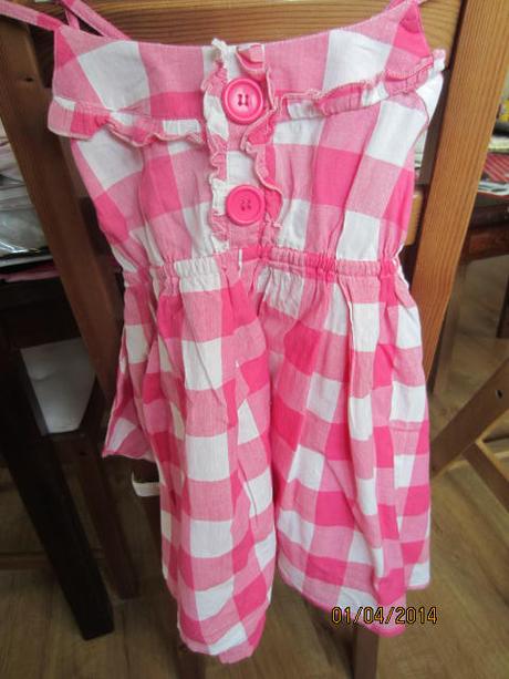 Peckovní károvaná tunika, halenka,, new look,140