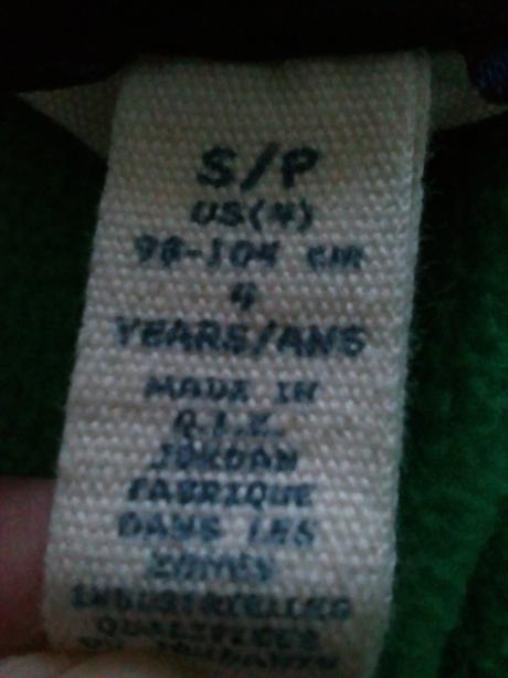 Mikina zn.lands'end kids,vel.98/104, 98