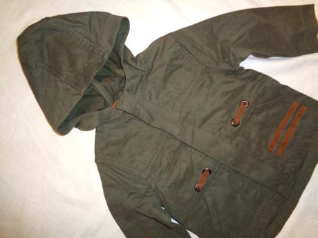 Luxusní khaki bunda - safari styl, zara,80