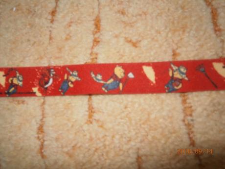 Pásek,opasek s medvídkem pú, 