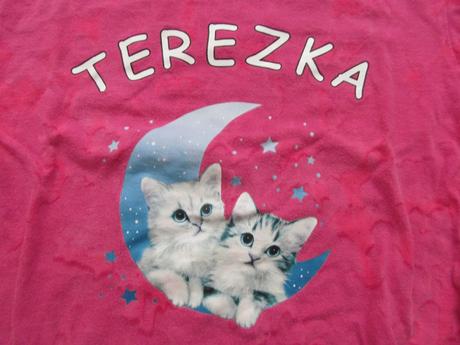 Dívčí tričko s koťátky, terezka, vel. 4 roky, 104