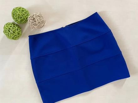 Modrá minisukně, vel s/m, benetton, s