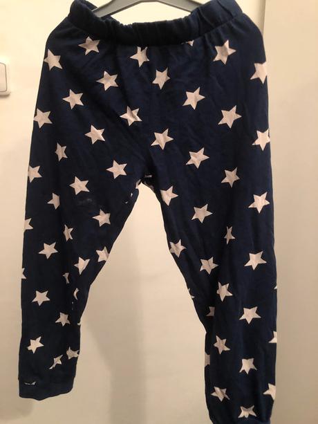 Modré pyžamové kalhoty, 104