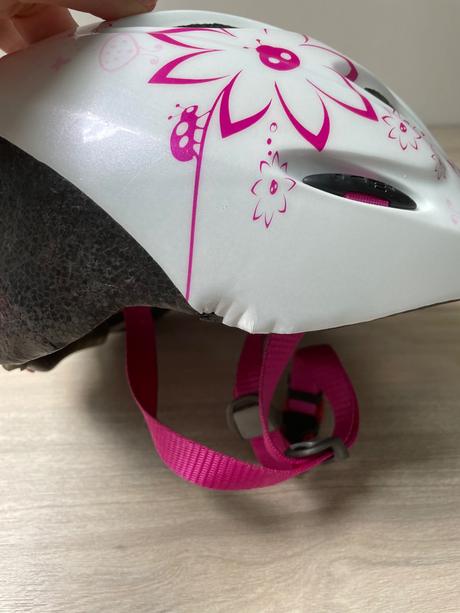 Cyklistická přilba/helma pro holčičku, xs