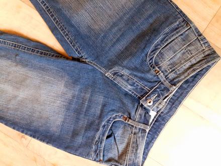 3/4 džínové kalhoty - vel. 38 - zn. ca, c&a,s
