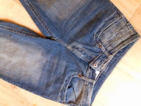 3/4 džínové kalhoty - vel. 38 - zn. ca, c&a,s
