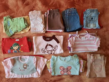 Balík 36 věcí pro holčičku vel. 86, 86–98