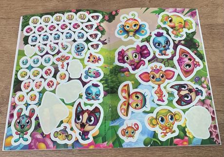 Zoobles sada magnetických zvieratiek a domčekov,