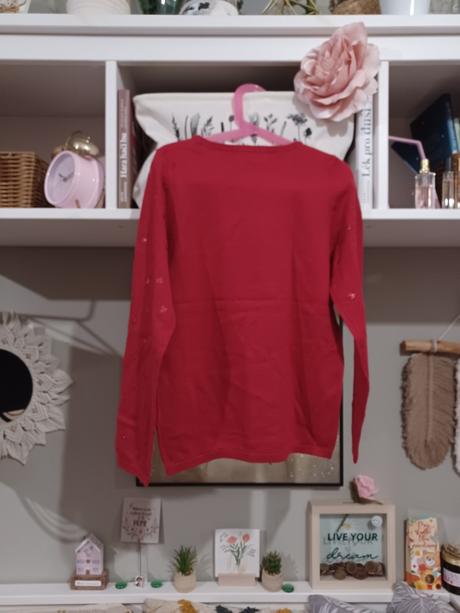 Srdíčkový svetr h&m 134/140, h&m,140