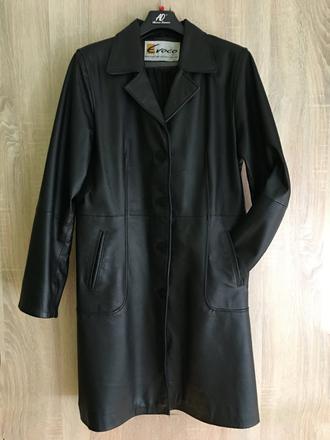 Kožený plášť evoco, vel. xl, xl