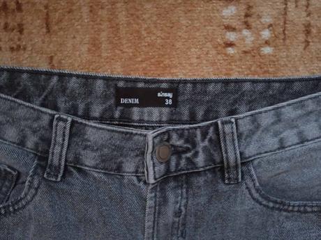 Dámské rifle džíny wide leg sinsay m 38, sinsay,m