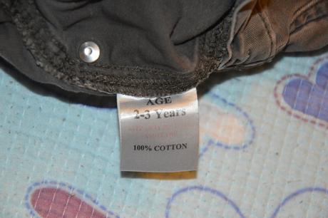 Pevné bavlněné plátěné kalhoty, džíny, 98