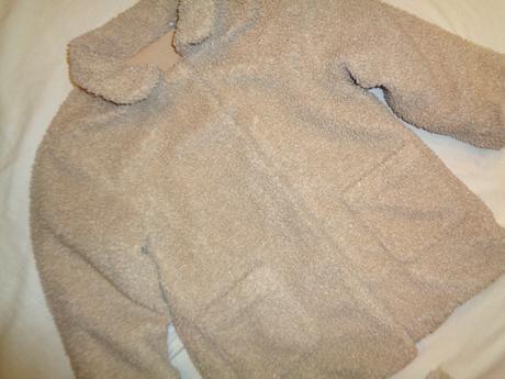 Luxusní kožíškový moderní kabátek - zimní, miniclub,116