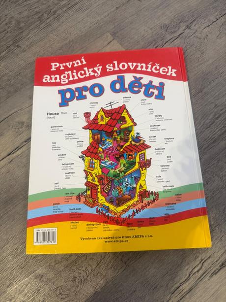 Kniha první anglický slovníček pro děti,