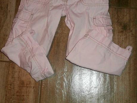 Plátěné kalhoty s roll up efektem, 92