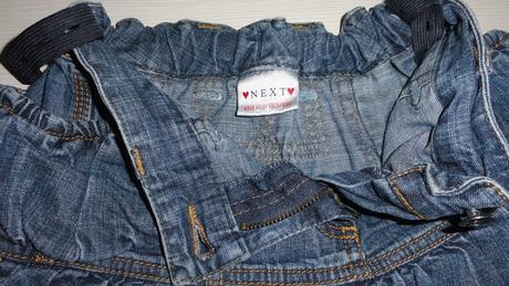 Riflová sukně next, next,134