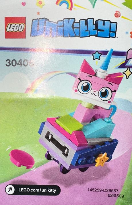 Lego unikitty roller coaster wagon 30406,