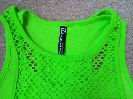 Neonové tílko zn."blind date" vel."s", s