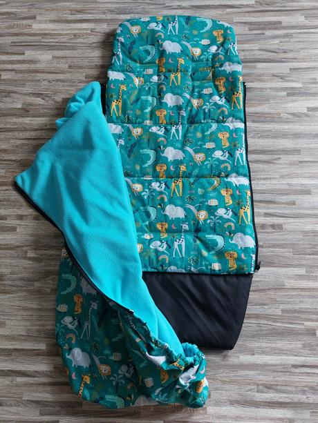 Setík vložka +  připínací deka na zipy, 