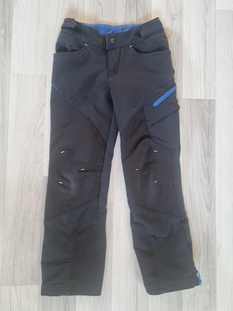 Outdoor hardshell kalhoty, decathlon,128