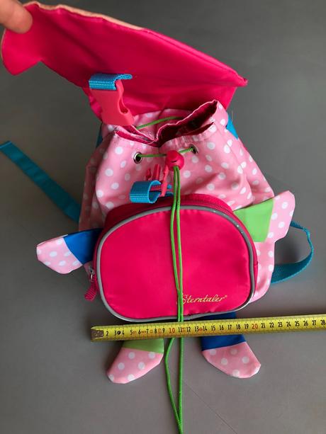 Sterntaler baťůžek beruška katharina růžová tečky, 