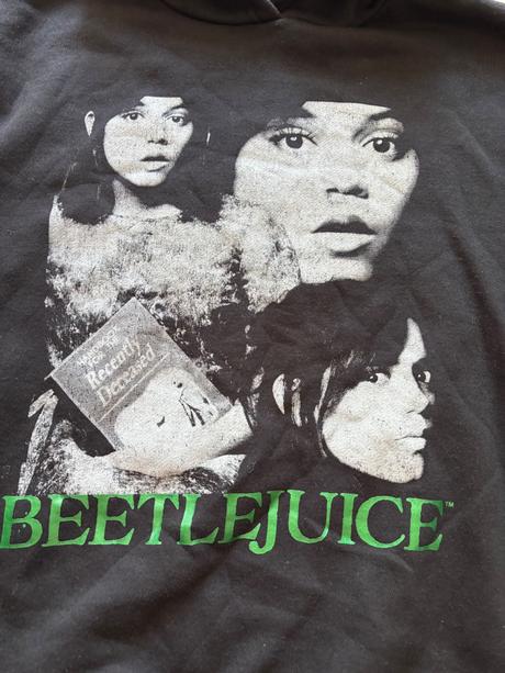 K7/ mikina černá zn. beetlejuice - v.10/11 let, 146