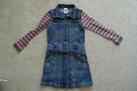 Set šaty plus triko, c&a,122